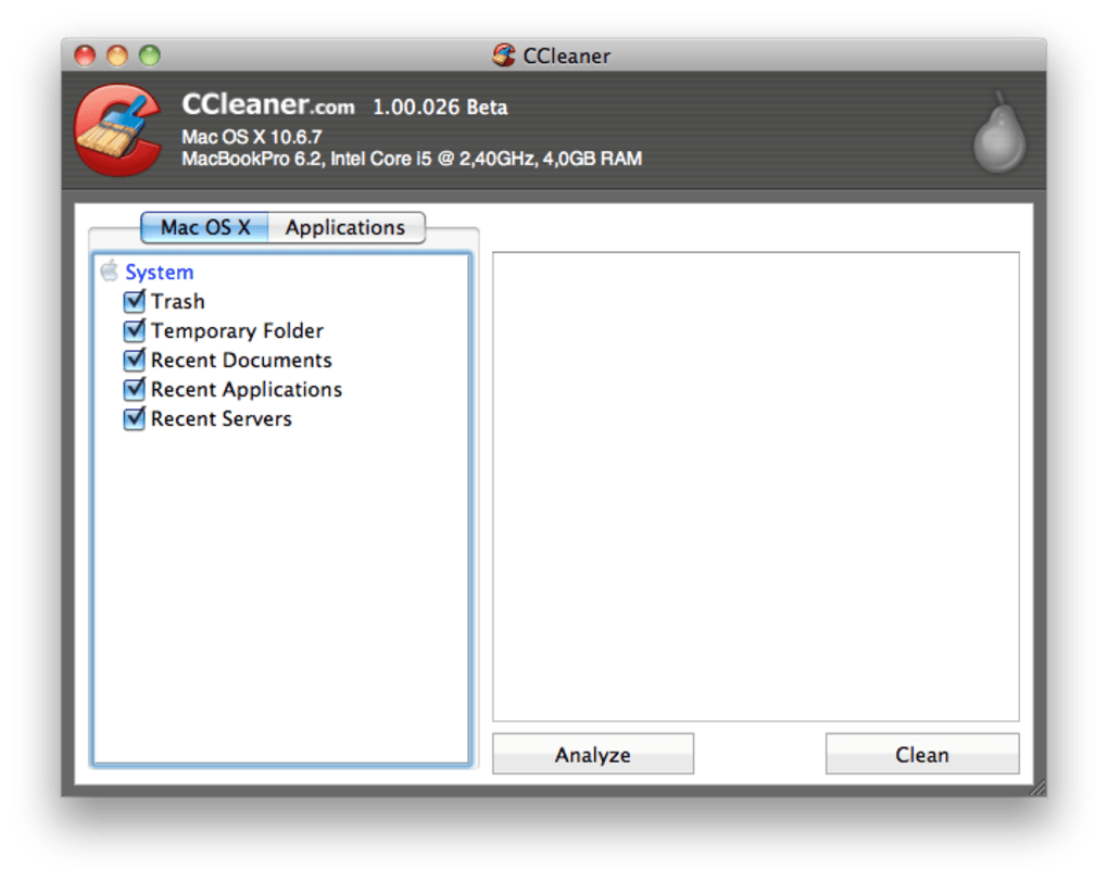 ccleaner for mac os x 10.12